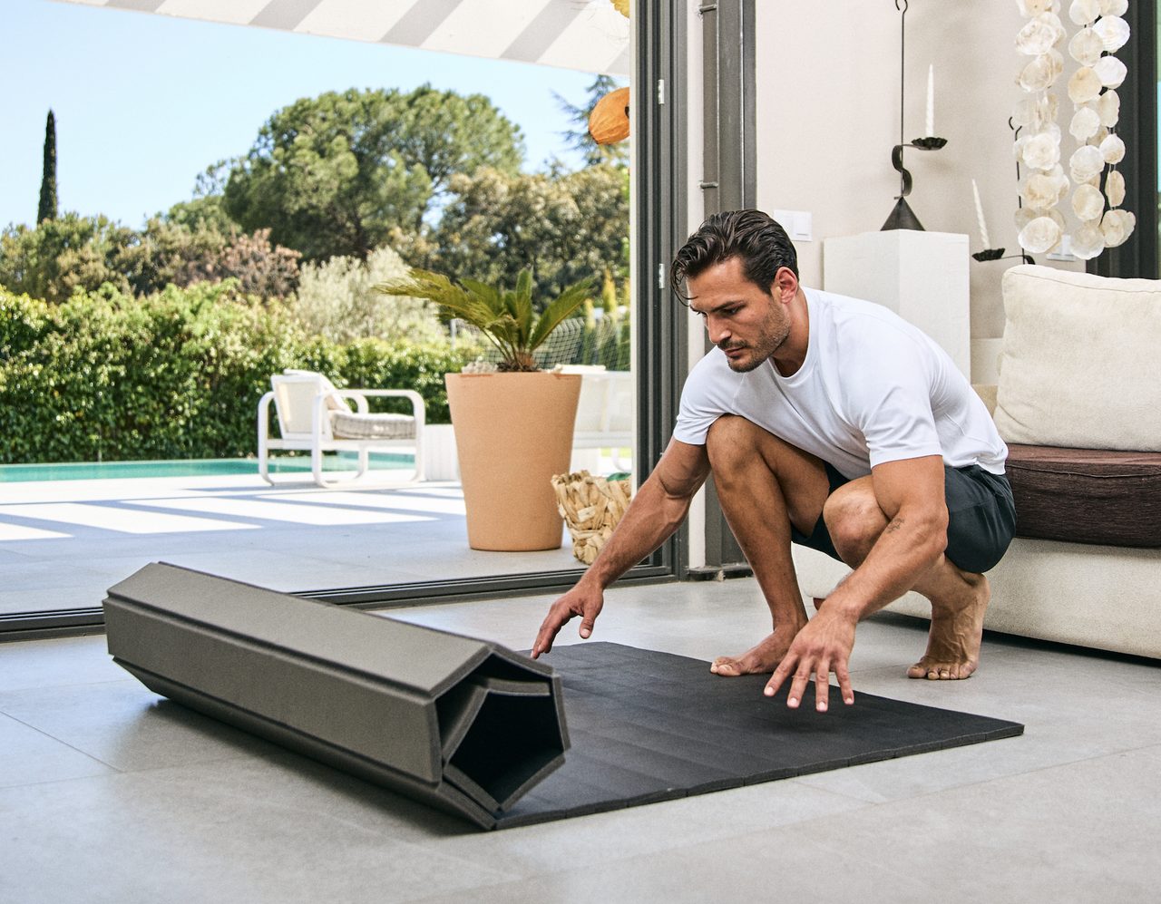 Esterilla Kaizen Pro: tatami XL plegable de 15 mm para entrenar en casa
